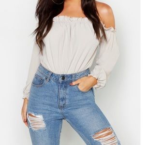 BRAND NEW ONE PIECE OFF THE SHOULDER